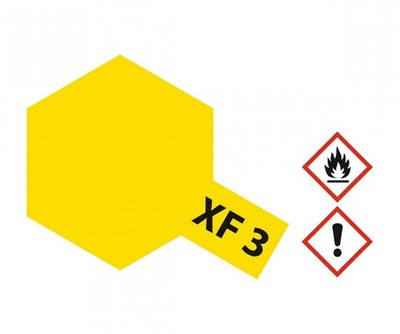 XF-3 Gelb Matt Tamiya Acrylic Paint 23ml 81303