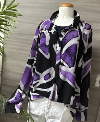 *w.NEU* Chiffon Bluse COMMA elegant Gr. 46