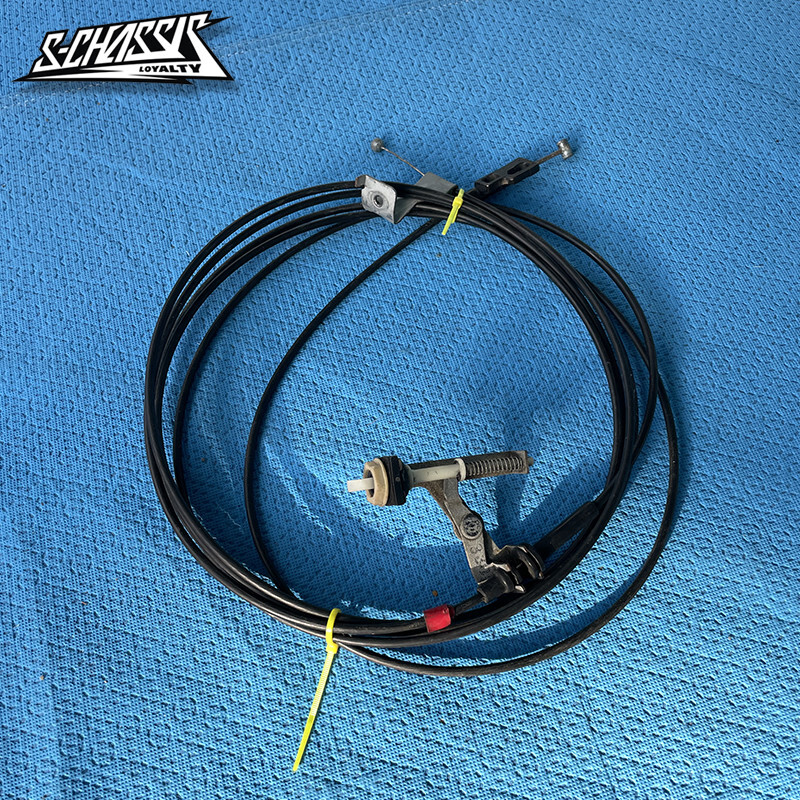 OEM Nissan S13 240sx Hatch Trunk Lid & Fuel Gas Door Release Cable