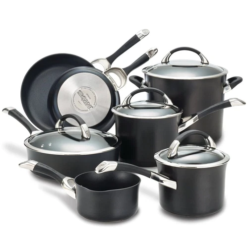 Cookware Set Scratchdefense Circulon Non Stick A1 Series 11 Piece FREE SHIPPING