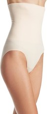 Yummie 177706 Womens Seamless High Waist Shapewear Brief Naked Size Medium/Large