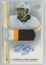 2020-21 Upper Deck Premier Acetate Rookie Auto Patch 047/249 Pierre-Olivier