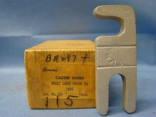 1930s 1940s 1950s GM MOPAR Ford Lincoln Aluminum Vintage Auto Caster Shim 5/16"