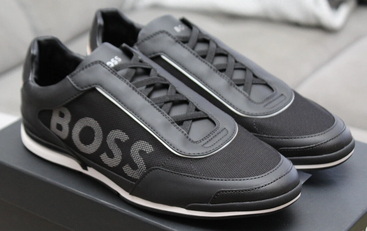 BOSS Men's Saturn Low-Profile Logo Sneaker - Macy's