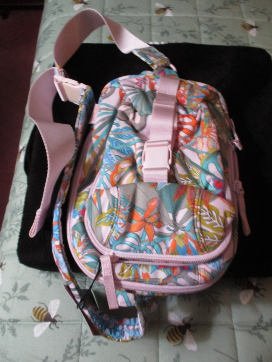 NWT Vera Bradley Utility Sling Backpack in Rain Forest  display picture 3