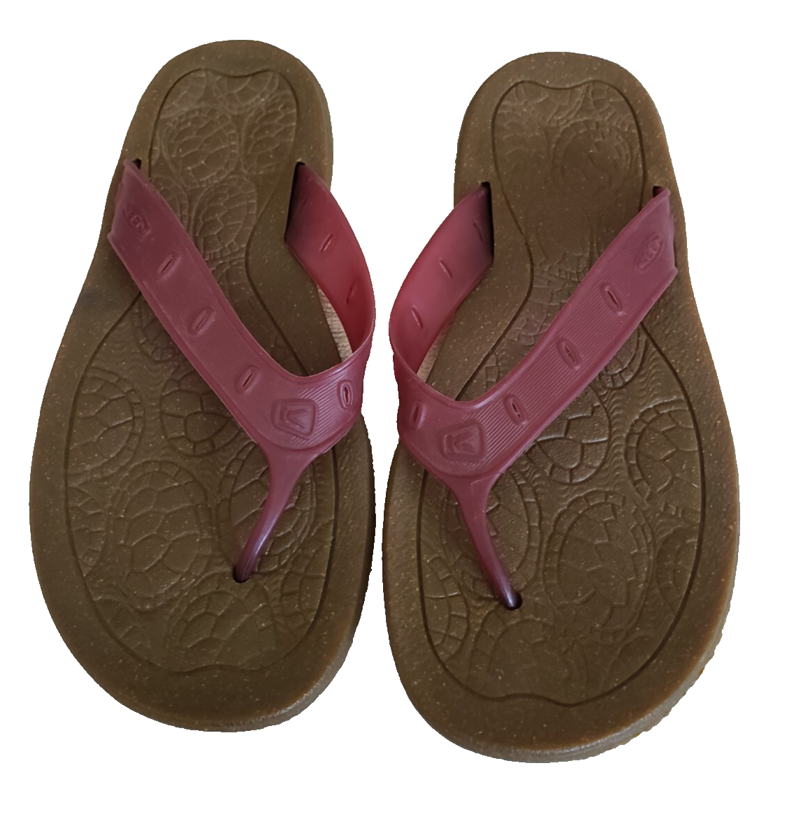 Sandali infradito Keen infradito infradito bordeaux suola gommata donna taglia 7