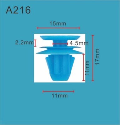 20Pcs Fit Toyota COROLLA YARIS PRIUS AURIS roof side garnish 62217-12050