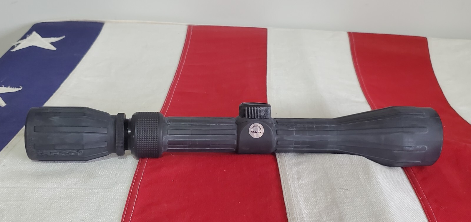 TASCO Rubberized 39x40mm COLT DELTA HBAR type rubber armored Rifle Scope eBay