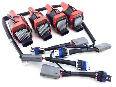 GM CHEVY LS2 / LS7 D514A IGNITION COILS & MAZDA RX-8 RX8 ADAPTER