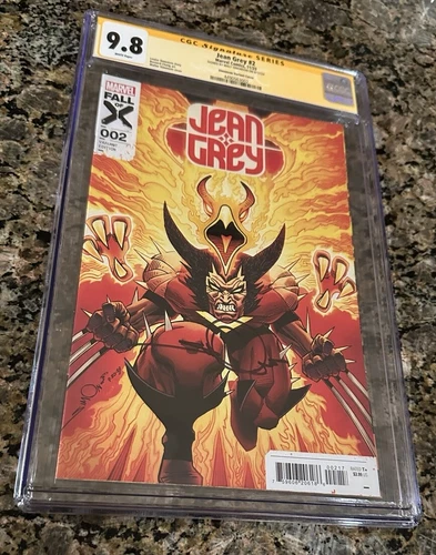 Jean Grey 2: CGC 9.8 Simonson 1:50 Wolverine Variant - SS Walt Simonson - 2023