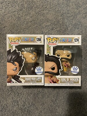 Funko Pop One Piece - Snake Man Ruffy - Gol D. Roger