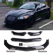 Für Jaguar XF R-Sport Mk2 Vorne Frontsplitter Frontspoiler Splitter Lippe Kit