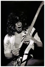 Eddie Van Halen Poster 24x36 Inch Photo Very Rare Print Wall Art Print - EVH013