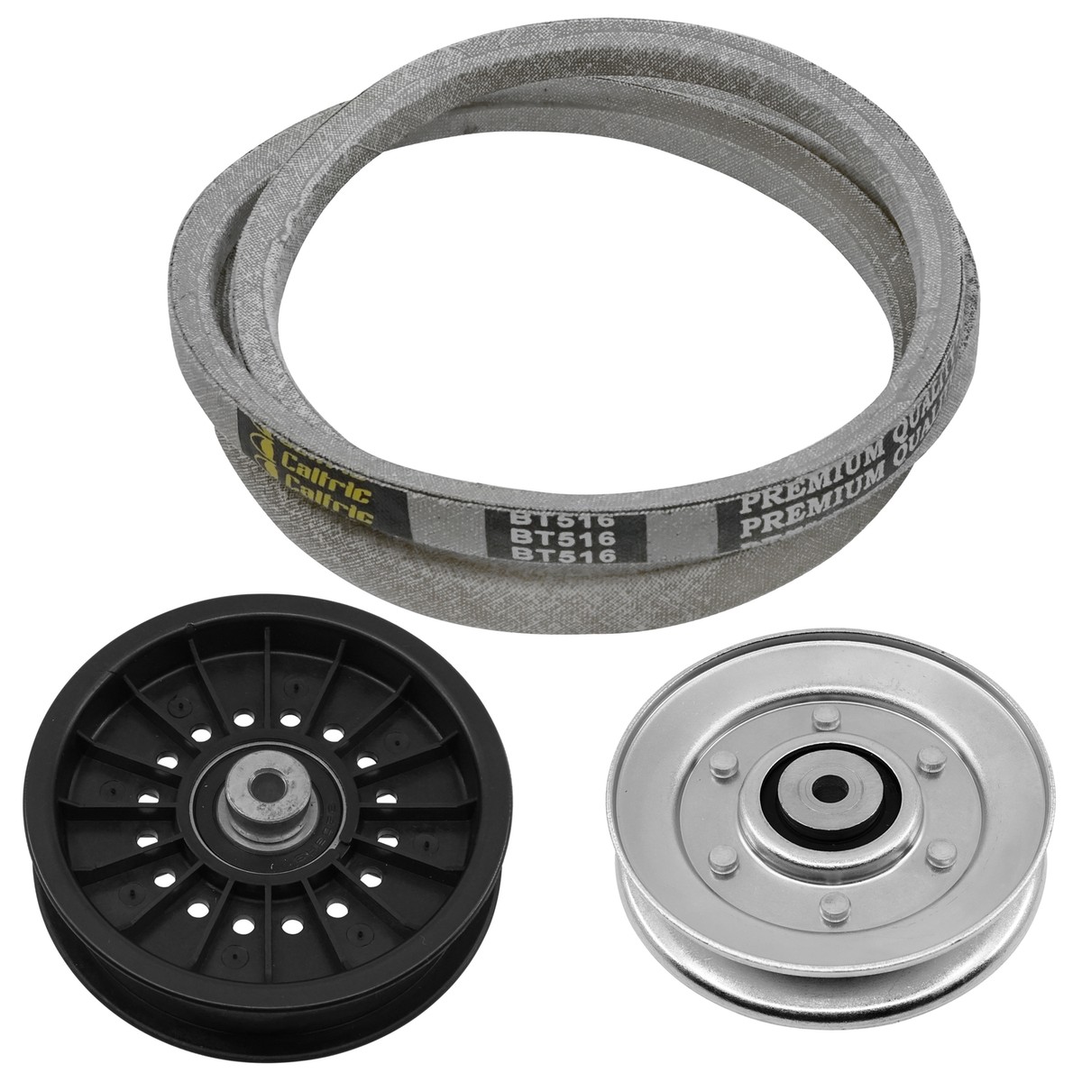 Drive Belt and Pulleys for John Deere PTO Clutch V-Belt Z645 Z655