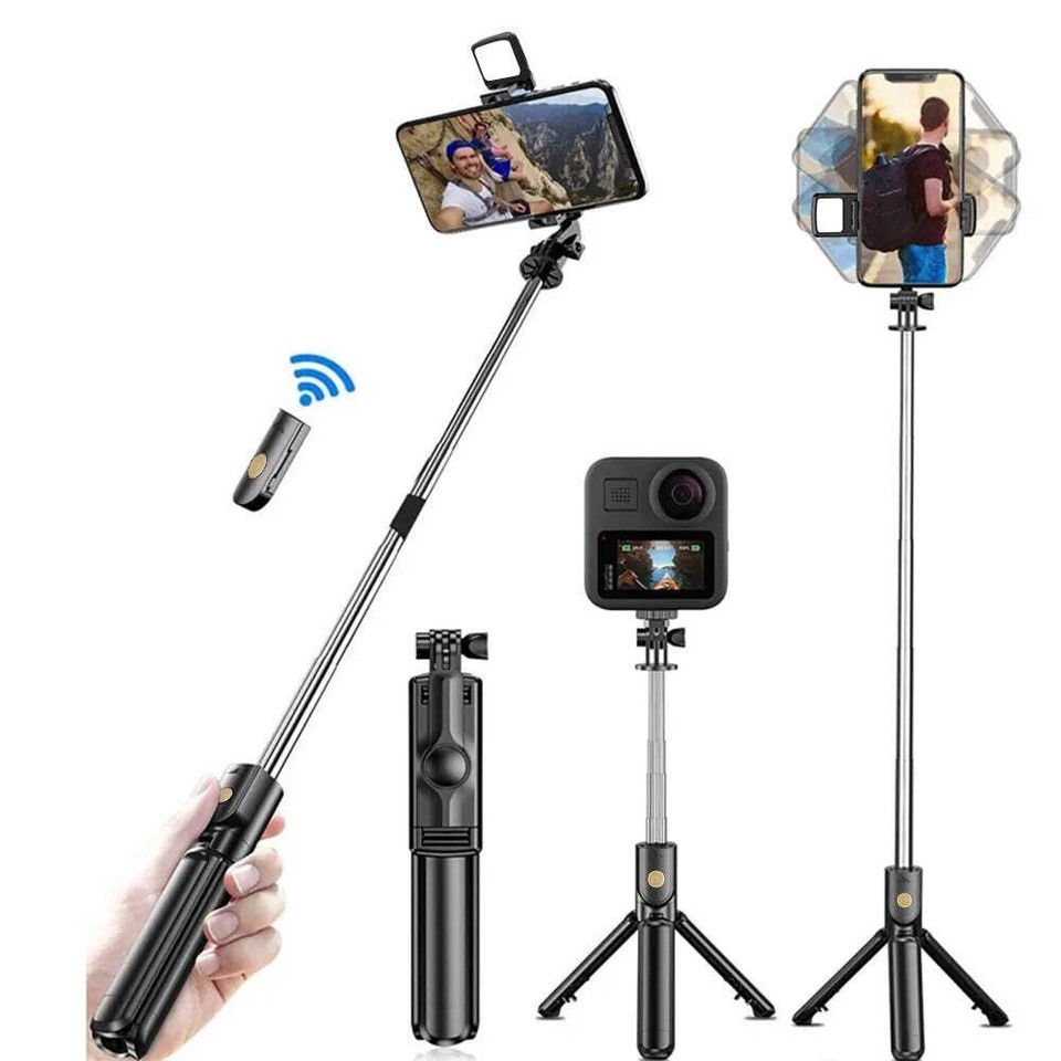 Handheld 360 Degree Flexible Sports Camera Monopod Stand Mobile Phone