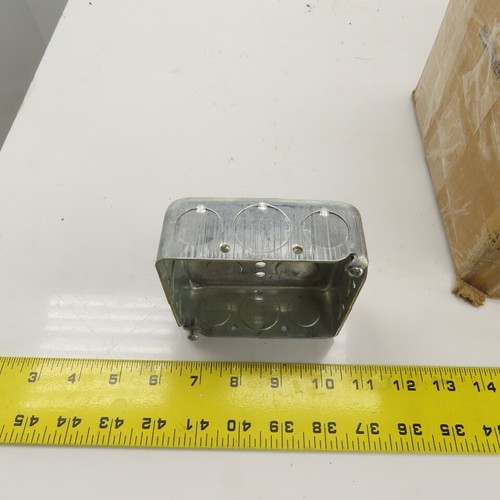 Hubbell Raco 4" x 4" x 1-1/2" Deep Electrical Outlet Boxes 1/2&3/4" KO's Lot/47 - 第 4/11 張圖片