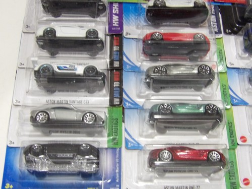 Hot Wheels Aston Martin DBS Vantage GTE One-77 No Duplicates Lot of 28 AM3 - Picture 3 of 8