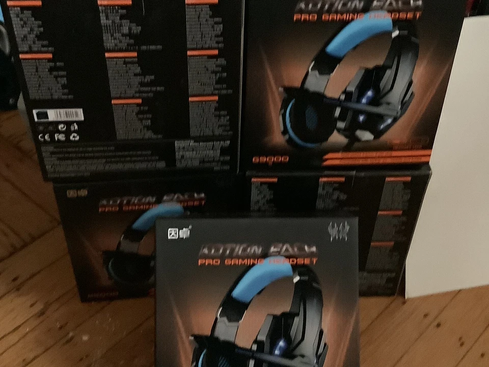 KOTION EACH G9000 3.5mm LED Gaming Headphone Stereo Headset for PC Laptop PS4 - Image 2 of 2