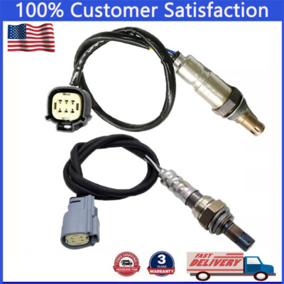 2X Oxygen Sensor Upstream+Downstream For Ford Transit Connect 2.5L L4 2014 2015