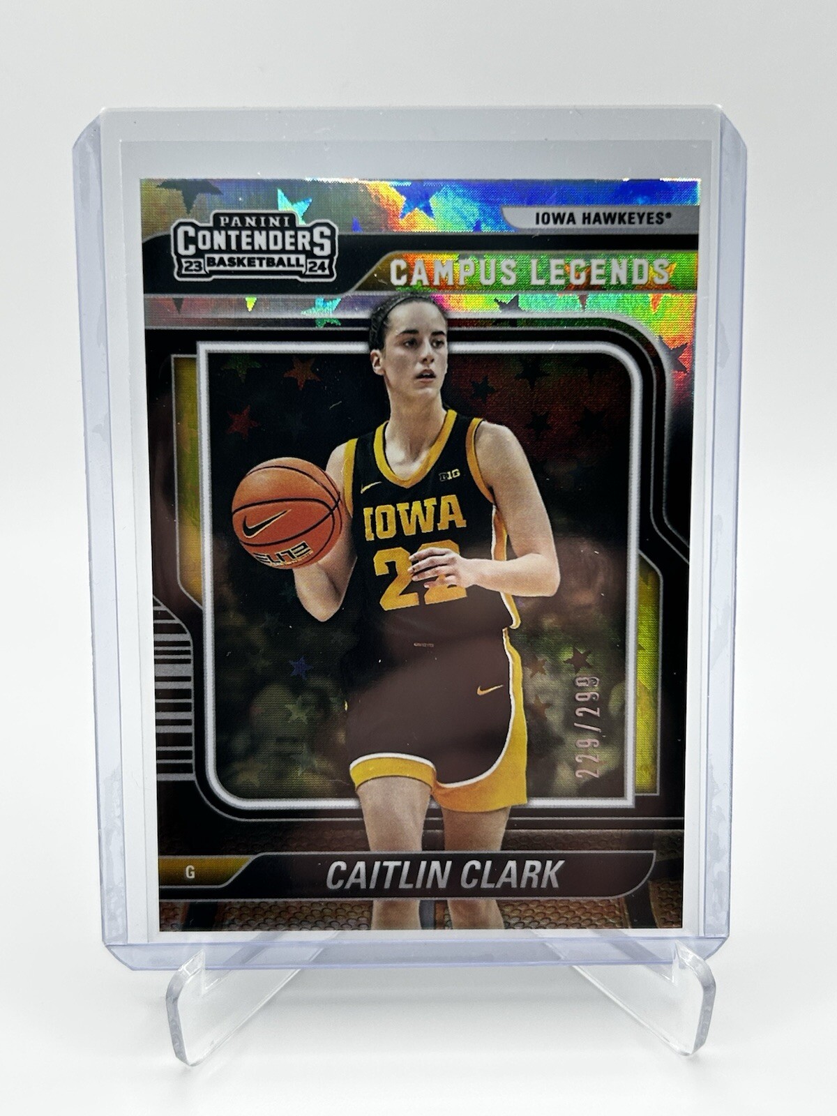 2024 Caitlin Clark Collection #229/299 Campus Legends Stars # CL1