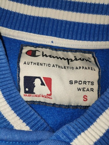 Rare Vintage Baseball USA New York Yankees Coat Top Jacket Champion Size S - Picture 6 of 12