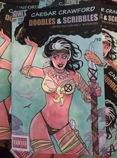 Original Custom Blank Sketch Cover Artwork Commissions INCLUDES COMIC Plus COA