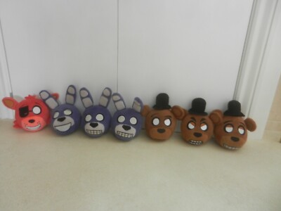 7 x FNAF Funko MyMoji Foxy Bonnie Freddy 6 verschiedene Gesichterstypen