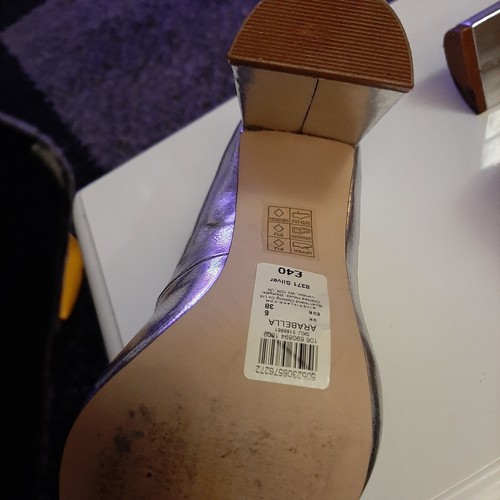 Silver Highheels - Bild 3 von 3