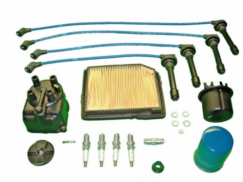 Tune Up Kit Honda Civic 1.5L 1988 to 1991 SPARK PLUGS WIRES CAP ROTOR FILTERS - Photo 1 sur 1