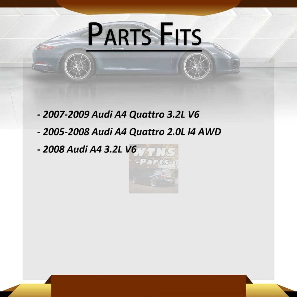 Soportes de motor de anclaje delanteros 2x para Audi A4 Quattro 2007-2009 3,2 L Foto 2 de 4