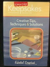 SCRAPBOOK Creating Keepsakes DVD - Creative Tips, Techniques  Solutions