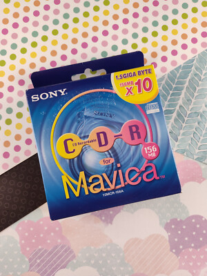 Sony 10MCR-156A 8cm CD-R 10-pack for Mavica NEW