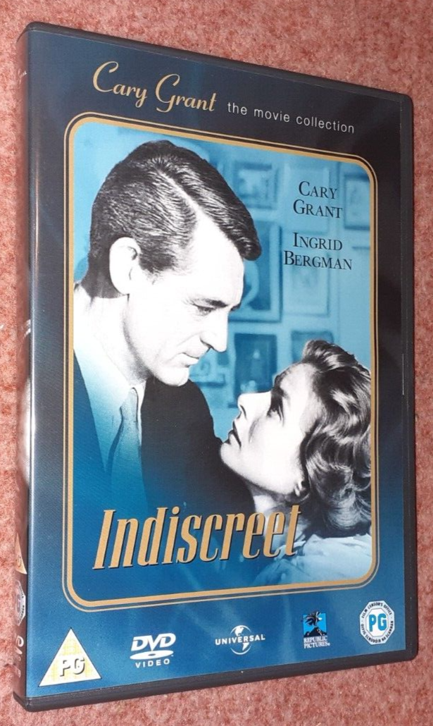 Indiscreet (1938) (UK Region 2 DVD) Cary Grant, Ingrid Bergman, Cecil Parker