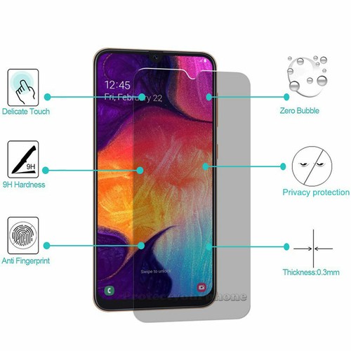 For Samsung Galaxy A54 A52 5G Black Privacy Tempered Glass Screen Protector - Zdjęcie 11 z 16