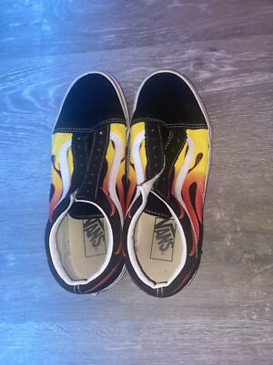 Size 7.5 - VANS Old Skool Flames