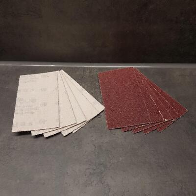 Schuller Eh´klar 10 Blatt P240 Klett-Schleifpapier 70x125m für Schleifklotz Hand