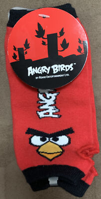 ANGRY BIRDS ARMWARMERS RED ONE SIZE SUPER CUTE!!