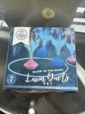 Lawn Darts Glow in the Dark Soft Tip Game Set Outdoor Family Fun