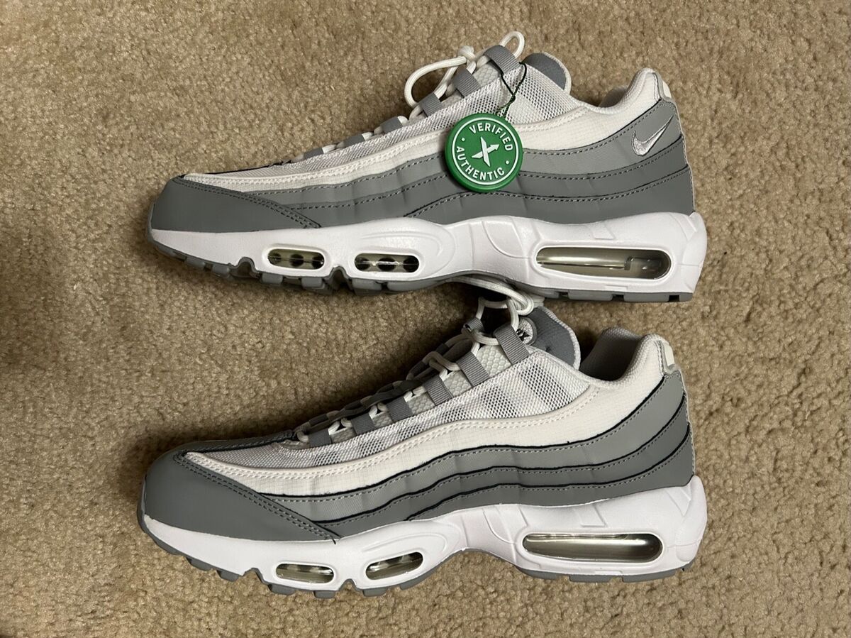 Nike Air Max 95 Essential Particle Grey White Shoes CT1268 Nike Air Max 95 Essential Particle Grey White Shoes CT1268