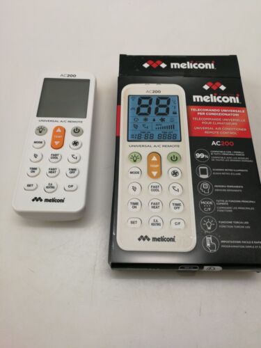 Meliconi AC 200 - Télécommande pour climatisation, blanc - Photo 1/4