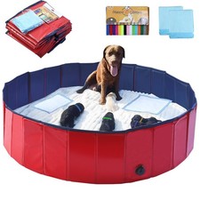 Artilife Dog Whelping Box,Dog Whelping Box Pool,Whelping Box for Dogs Birthin...