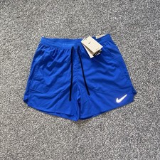 Image of Nike Stride 5" Mens Brief-lined Running Shorts Training Gym Blue S M XXL RRP £45
