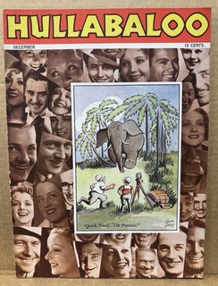 Hullabaloo 12/1931 First issue Chon Day art Cisco Kid Rare Magazine