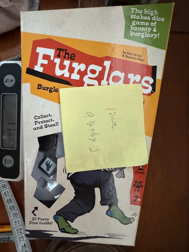 THE FURGLARS- Burgle Your Way to Saving The Day Family Game Night 7+ 2-6 Players - Image 4 of 4