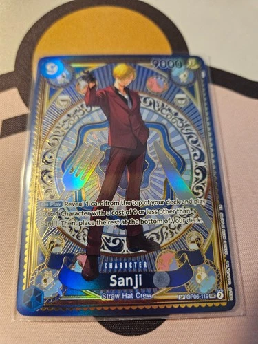 Sanji (SP) OP06-119 A Fist of Divine Speed Foil