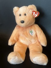 BNWT Retired Ty Beanie Buddy Dearest the Bear New Tagged Perfect Condition