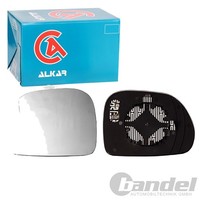 Alkar Spiegelglas AsphÄRisch Beheizbar Links Passend FüR Fiat 500L | 6471926
