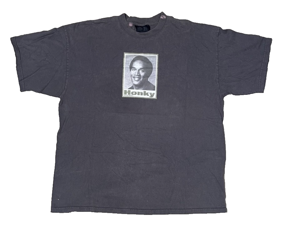 Vintage OJ Simpson “Honky” Graphic T-Shirt Rap Rare Streetwear Tee