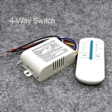 220V Wireless Digital Remote Control Switch ON/OFF Lamp Light Free shipping UK