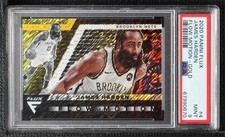 2020-21 Panini Flux Flow Motion Gold Prizm 8/10 James Harden #4 PSA 9 MINT 10qe